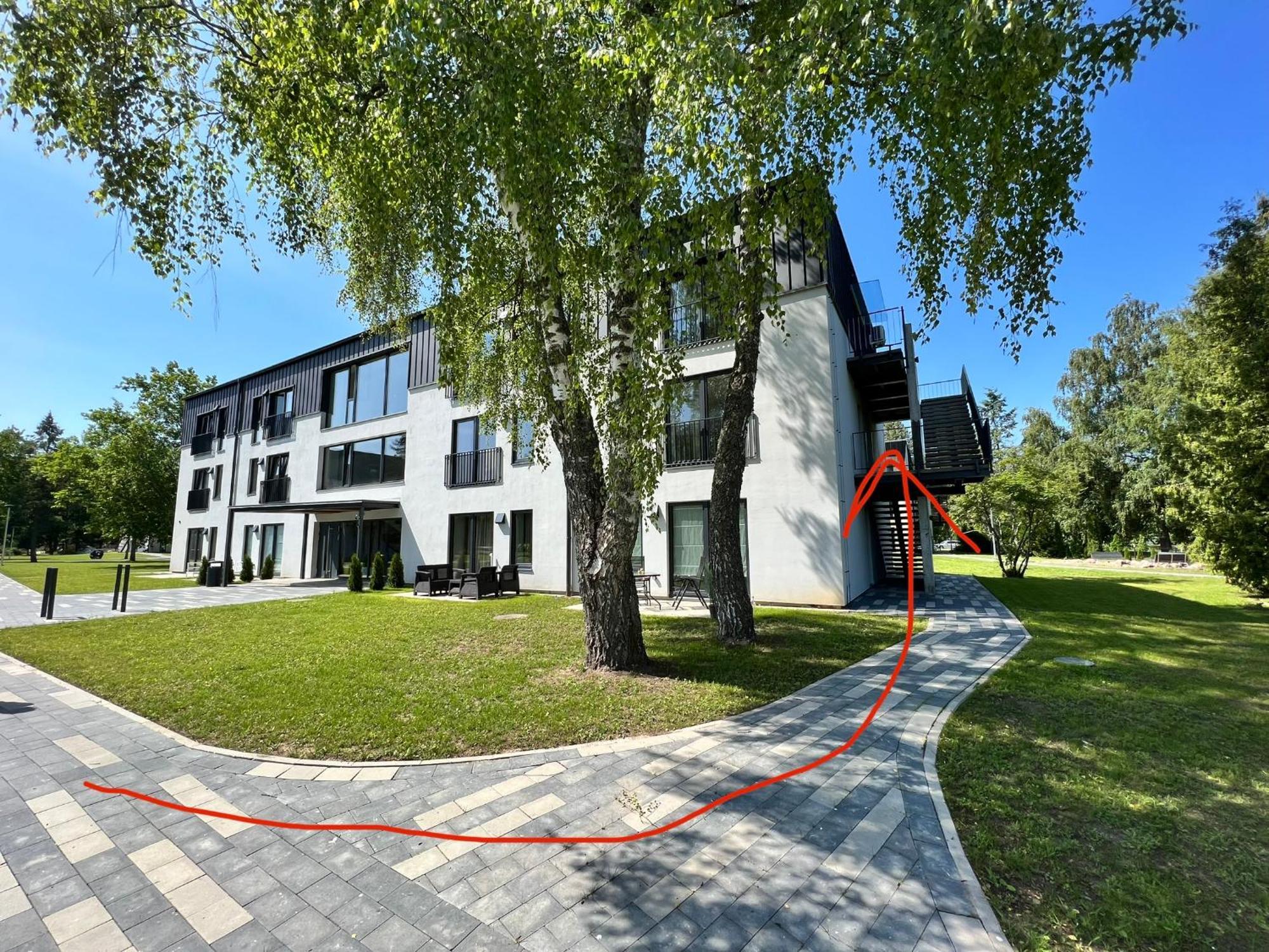 Lovely Apartment By The Sea. Kesterciems ภายนอก รูปภาพ